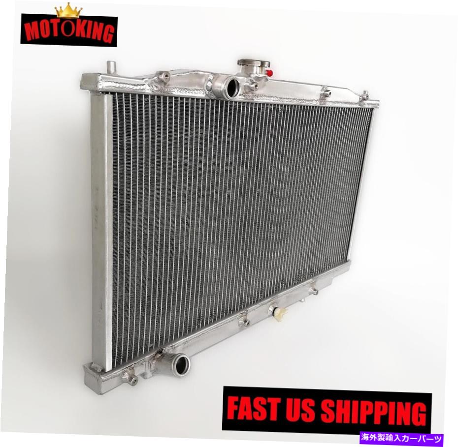 エンジンカバー 2003年から2007年の磨かれたラジエーターホンダアコード3.0L V6 MT 2004 2005 2006アルミニウム Polished Radiator For 2003-2007 Honda Accord 3.0L V6 MT 2004 2005 2006 Aluminum【並行輸入品】