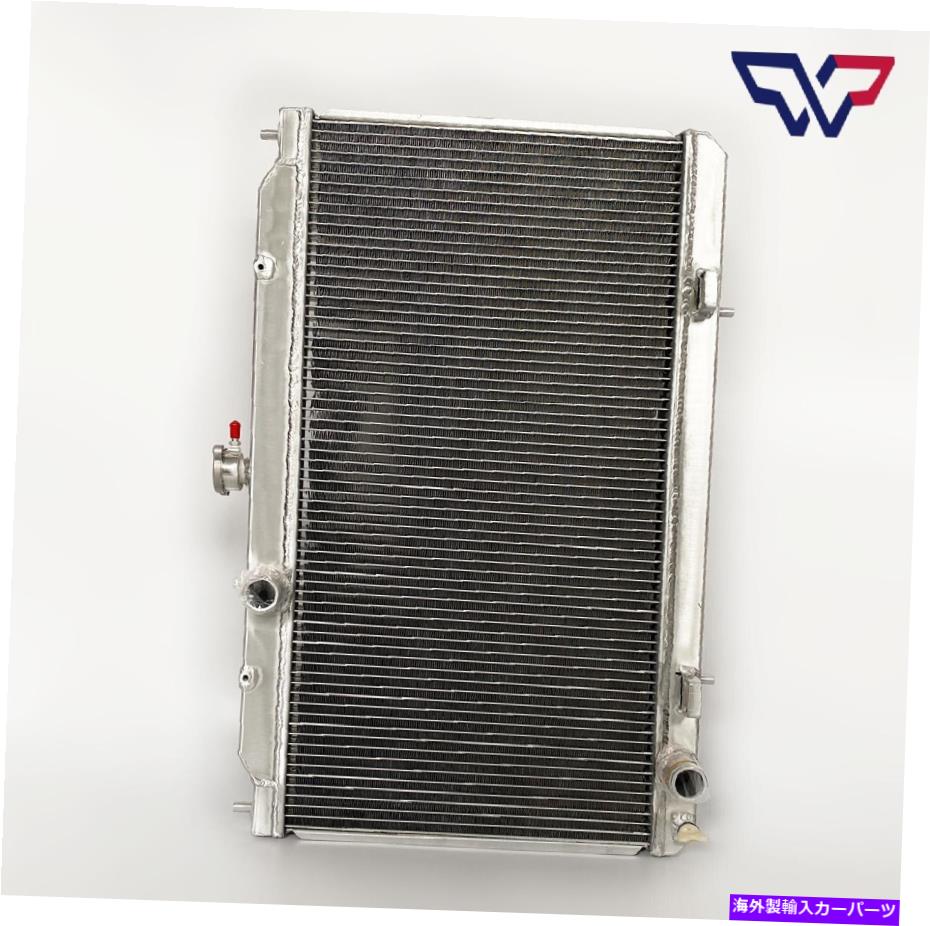 エンジンカバー 日産セントラSE-R 2.5L L4 MT 2002-2006 2003 2005アルミニウム研磨のためのラジエーター Radiator For Nissan Sentra SE-R 2.5L l4 MT 2002-2006 2003 2005 Aluminum Polished【並行輸入品】