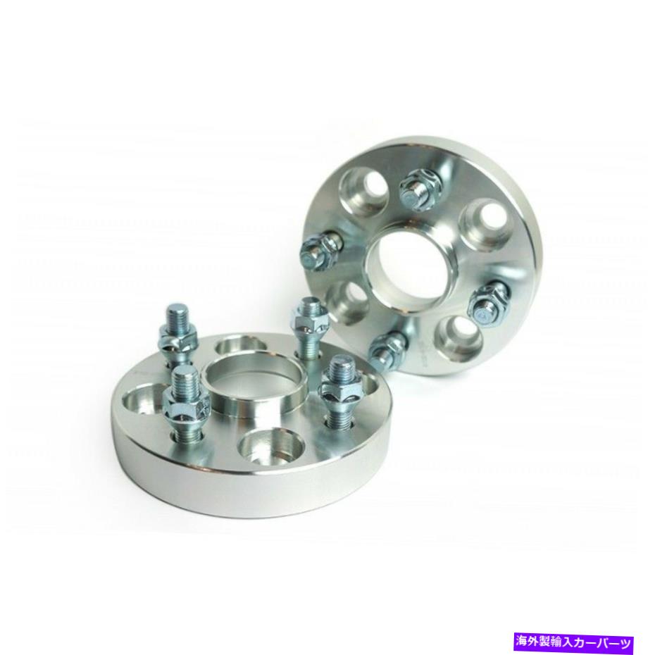 スペーサー 2pc 1インチカスタムハブ中心ホイールスペーサーアダプター4x100 12x1.5 54.1mm 2pc 1 Inch Custom Hub Centric Wheel Spacers Adapters 4x100 12X1.5 54.1mm【並行輸入品】