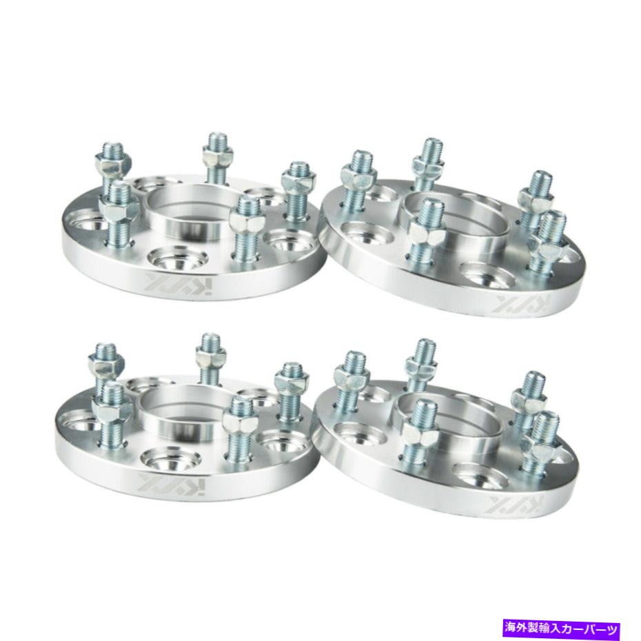 スペーサー 5x4.5?5x4.5ホイールスペーサー15mm 12x1.5 for Honda Civic Accora acura tl rsx 5x4.5 to 5x4.5 Wheel Spacers 15mm 12x1.5 For Honda Civic Accord Acura TL RSX【並行輸入品】