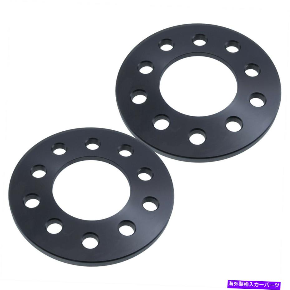 スペーサー 2PC 3/8インチ5x4.5ホイールスペーサー5ラグフラットビレットスペーサーT6061鍛造 2pc 3/8 inch 5x4.5 Wheel Spacers 5 lug Flat Billet Spacer T6061 Forged【並行輸入品】