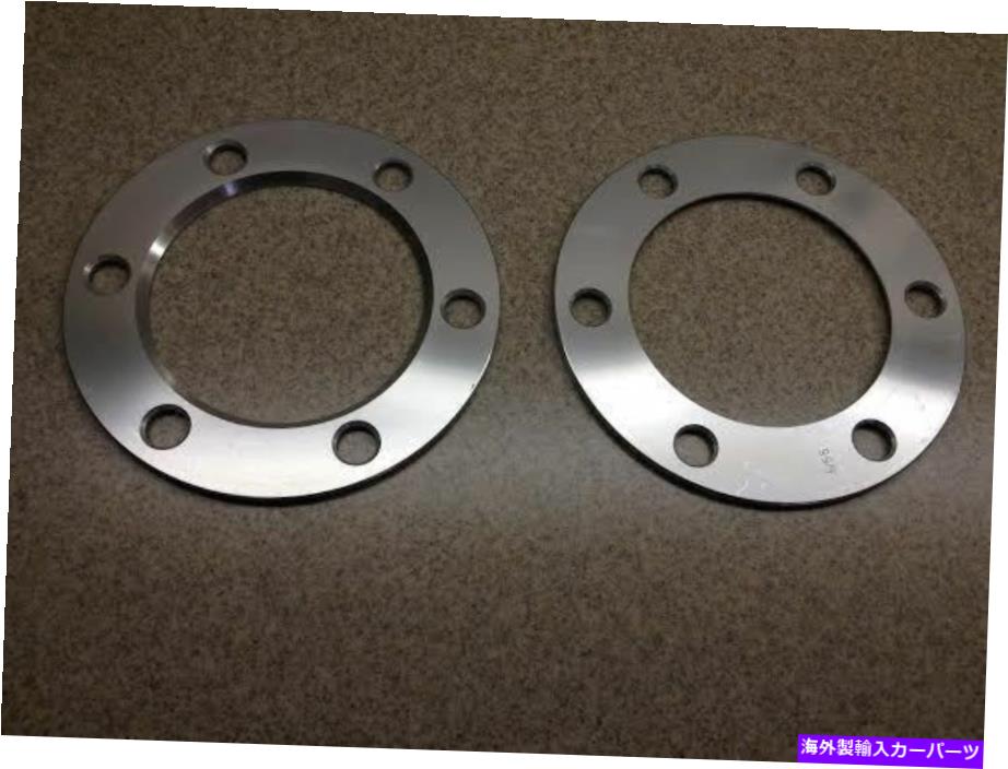スペーサー 2x CNCホイールスペーサーアダプター| 6x5.5?6x5.5（6x139.7）| 14x1.5スタッド| 5/16 2X CNC WHEEL SPACERS ADAPTERS | 6x5.5 To 6x5.5 (6X139.7) | 14X1.5 STUDS | 5/16【並行輸入品】