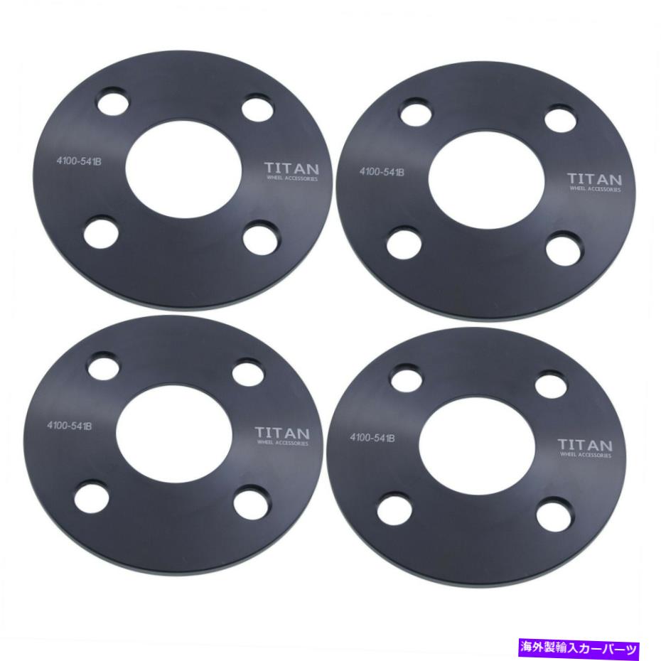 スペーサー 4 PCS 3mmハブセントリックホイールスペーサー4x100 54.1mmハブフィットトヨタマツダサイオン 4 pcs 3mm Hubcentric Wheel Spacers 4x100 54.1mm Hub Fits Toyota Mazda Scion【並行輸入品】
