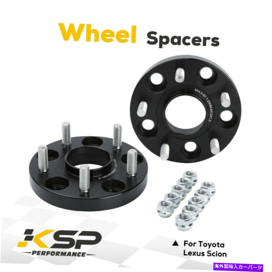 スペーサー 20mm 5x114.3ハブセントリックホイールスペーサーM12x1.5フィット1994-2021 Rav4 1996-2021 Camry 20MM 5x114.3 Hubcentric Wheel Spacers M12x1.5 Fit 1994-2021 RAV4 1996-2021 Camry【並行輸入品】