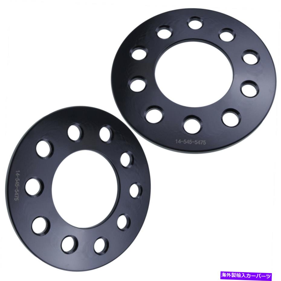 スペーサー 2pc 1/4インチ5x4.5ホイールスペーサー5ラグフラットビレットスペーサーT6061鍛造 2pc 1/4 inch 5x4.5 Wheel Spacers 5 lug Flat Billet Spacer T6061 Forged【並行輸入品】