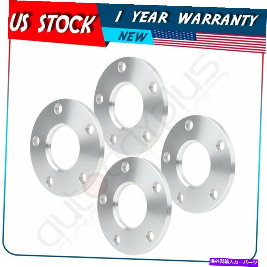 スペーサー （4）ホイールスペーサー10mm厚5ラグ5x120シボレーカマロビュイックキャデラックCTSに適合 (4) Wheel Spacers 10mm Thick 5Lug 5x120 Fits Chevrolet Camaro Buick Cadillac CTS【並行輸入品】