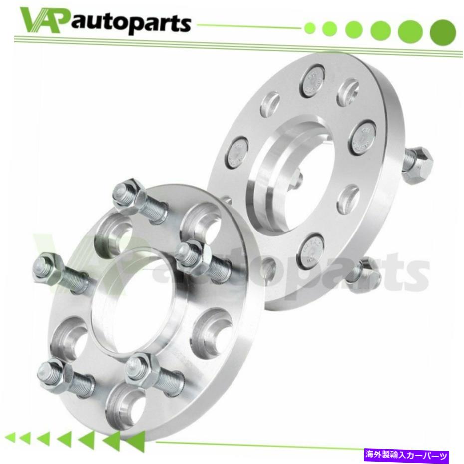 スペーサー 2PCS 15mmホイールスペーサー5x4.5 5x114.3インフィニティG35 G37 for日産240SX 370Z 2pcs 15mm Wheel Spacers 5x4.5 5x114.3 For Infiniti G35 G37 For Nissan 240SX 370Z【並行輸入品】
