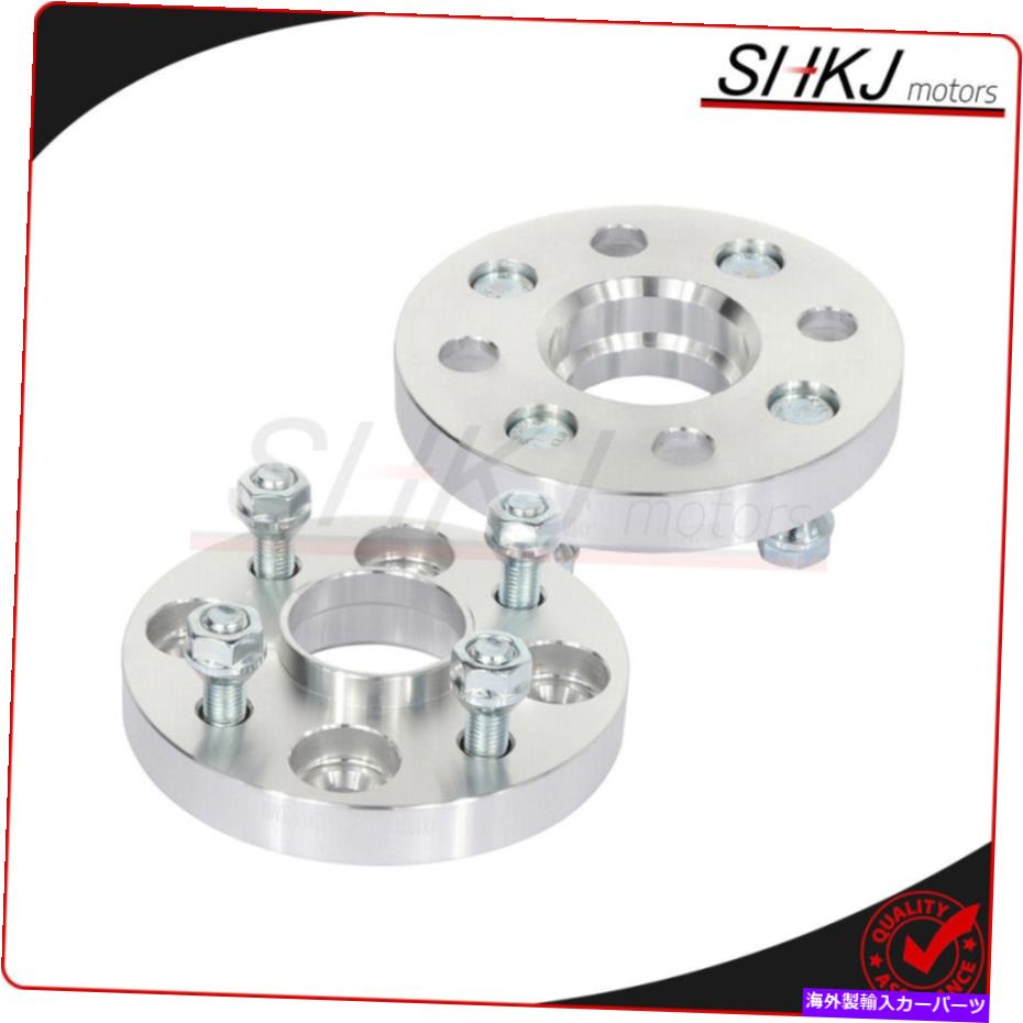 スペーサー ペア20mmホイールスペーサー4x100トヨタプリウスヤリスカローラマツダMx-5フォードキア Pair 20MM Wheel Spacers 4X100 For Toyota Prius Yaris Corolla Mazda MX-5 Ford Kia【並行輸入品】