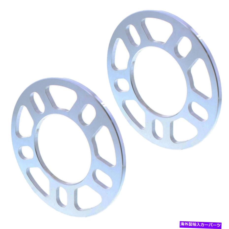 スペーサー ユニバーサルビレットアルミニウムホイールスペーサー、3/4インチ2 pk Universal Billet Aluminum Wheel Spacer, 3/4 Inch 2 PK【並行輸入品】