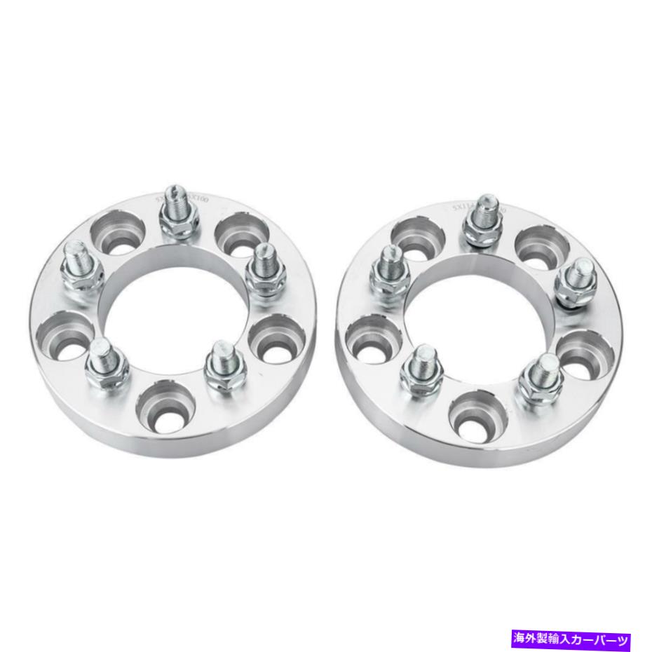 スペーサー 2pcs厚さ25mm 5x114.3（5x4,5）から5x100ホイールスペーサーシボレーコルシカ 2pcs 25MM Thick 5x114.3 (5x4,5) to 5x100 Wheel Spacers for Chevrolet Corsica【並行輸入品】