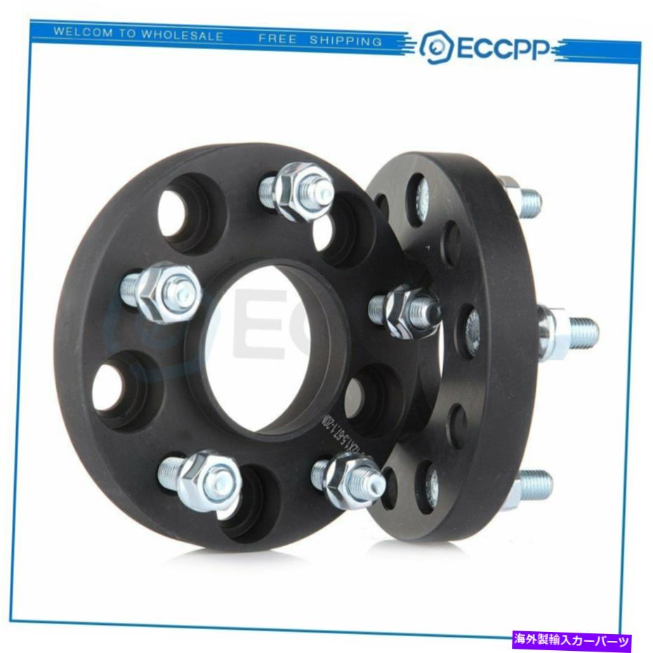 スペーサー 2pc 20mm 5x4.5ヒュンダイエクウスジェネシスサンタサンタフェソナタのホイールスペーサー 2Pc 20mm 5x4.5 Wheel Spacers for Hyundai Equus Genesis Santa Santa Fe Sonata【並行輸入品】