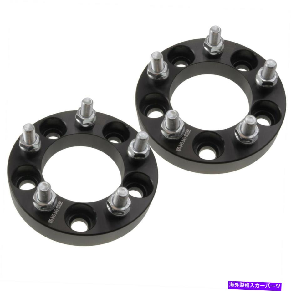 スペーサー 2PCS 25mm Acura 5ラグホイールスペーサー| 5x4.5アダプター| Integra TL NSX TSXに適合します 2pcs 25mm Acura 5 lug Wheel Spacers | 5x4.5 Adapters | Fits Integra TL NSX TSX【並行輸入品】