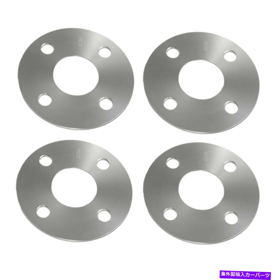 スペーサー 4 PCSフラット4x100 3mmハブセントリックホイールスペーサーはBMW 4ラグ318 325に適合します 4 pcs Flat 4x100 3mm Hubcentric Wheel Spacers Fits BMW 4 lug 318 325【並行輸入品】