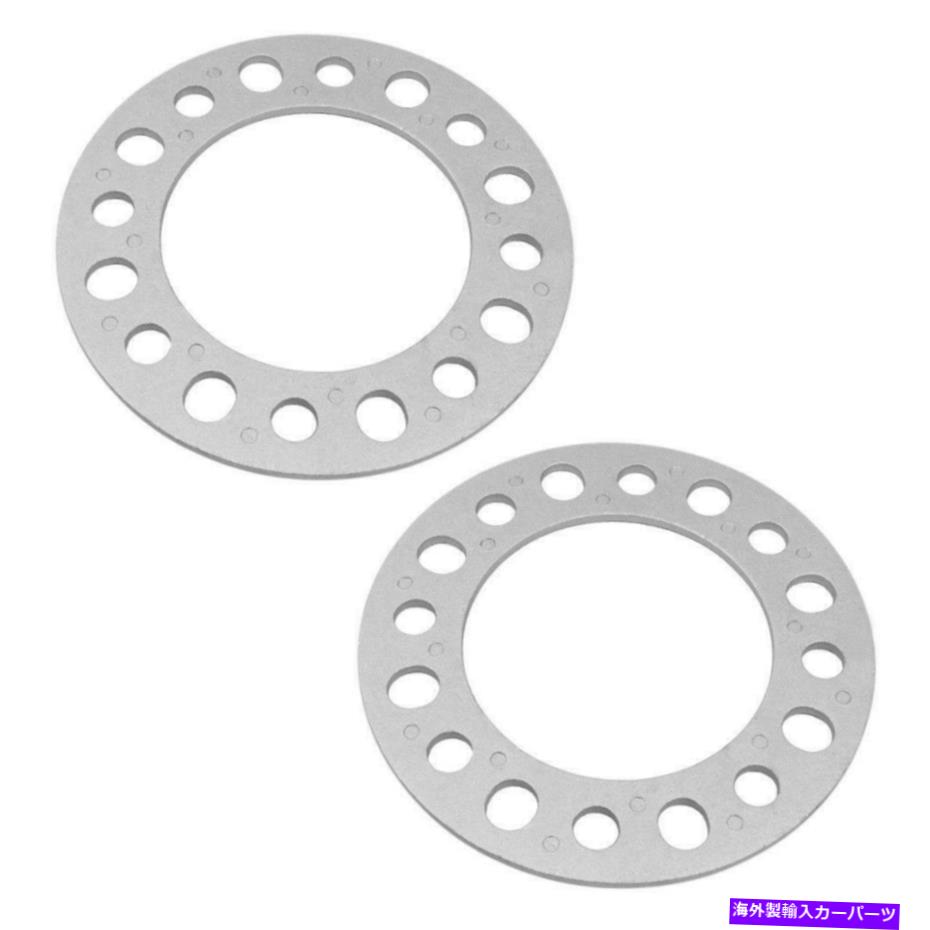 スペーサー （2）8x6.5 1/4インチ8 GMC C2500 C3500 RAM 2500 3500用のラグホイールスペーサー (2) 8x6.5 1/4 inch 8 lug Wheel Spacers for GMC C2500 C3500 Ram 2500 3500【並行輸入品】