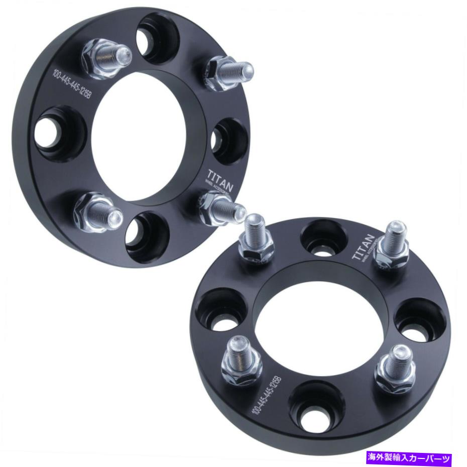 スペーサー 2PCS 25mmホイールスペーサー| 4x4.5ボルトパターン|ホンダアキュラ4x114.3に適合します 2pcs 25mm Wheel Spacers | 4x4.5 Bolt Pattern | Fits Honda Acura 4x114.3【並行輸入品】