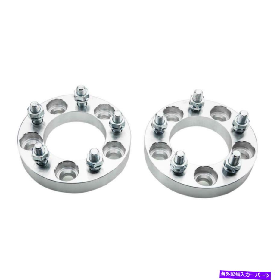 スペーサー 2PCS 1 '' 5ラグハブセントリックホイールスペーサー5x4.5フォードマスタングクラウンビクトリア 2Pcs 1'' 5 Lug Hubcentric Wheel Spacers 5x4.5 for Ford Mustang Crown Victoria【並行輸入品】
