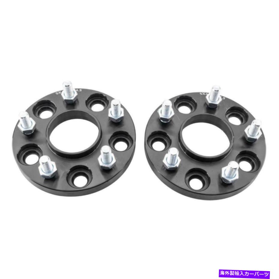 スペーサー 2PCS厚さ15 mm 5x114.3日産のハブセントリックブラックホイールスペーサー370Z 240SX 2pcs 15 MM Thick 5x114.3 Hubcentric Black Wheel Spacers For Nissan 370Z 240SX【並行輸入品】