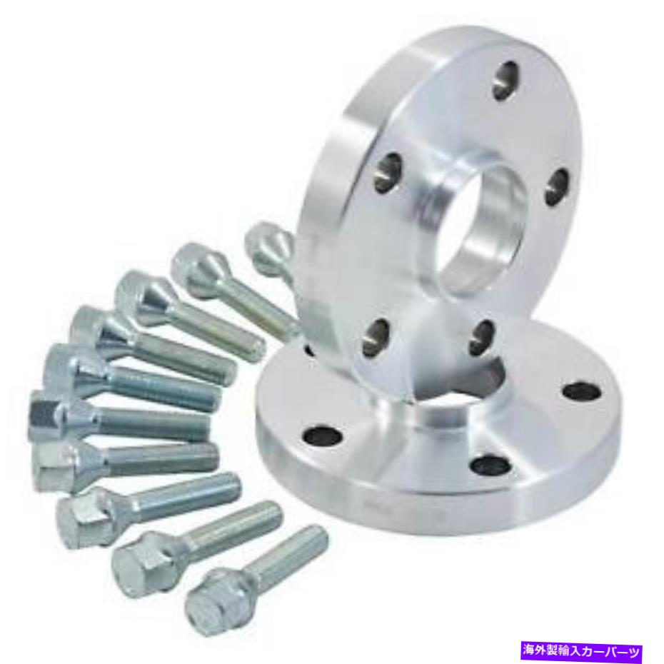 スペーサー VWトランスポーターT5 T6 15mm 5x120ハブセントリック合金ホイールスペーサーと半径ボルト VW Transporter T5 T6 15mm 5x120 Hubcentric Alloy Wheel Spacers And Radius Bolts【並行輸入品】