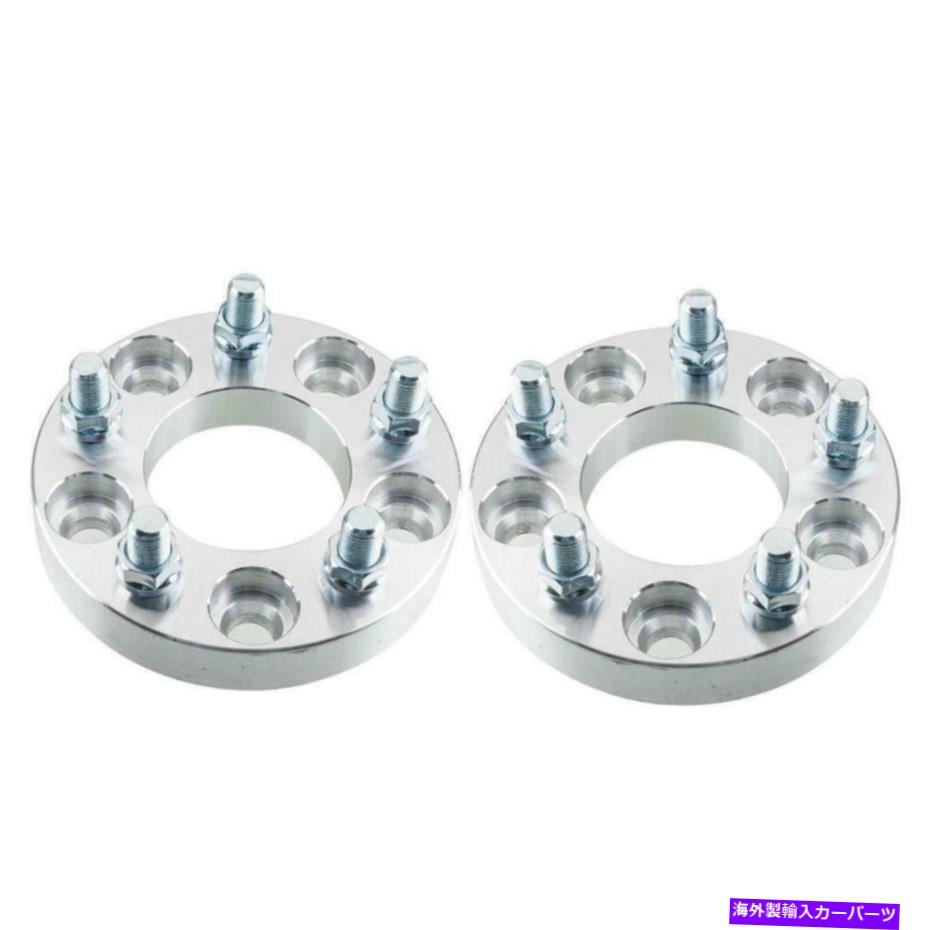 スペーサー 2PCS 25mm | 5x4.5 | 71.5mmホイールスペーサー14x1.5ダッジマグナムクライスラー用のスレッド 2PCS 25mm | 5x4.5 | 71.5mm Wheel Spacers 14x1.5 Thread for Dodge Magnum Chrysler【並行輸入品】