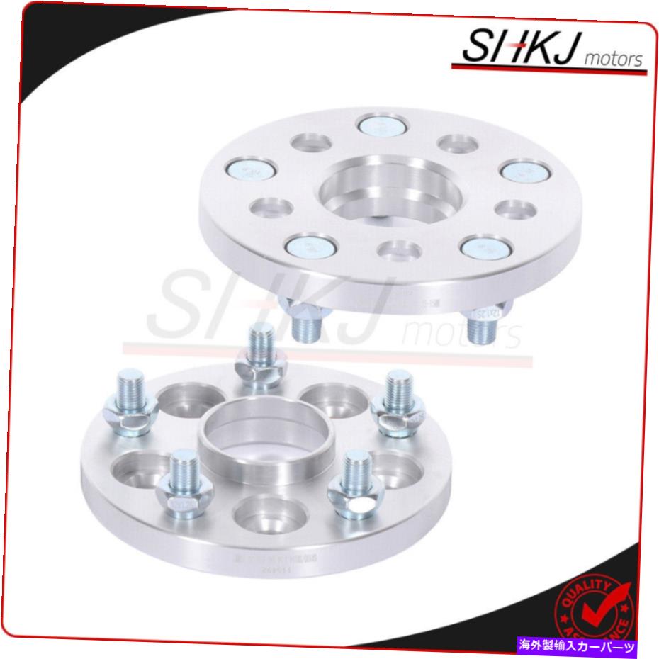 スペーサー ペア5x100 5x4.5サイオンのホイールスペーサー Pair 5X100 5X4.5 Wheel Spacers For Scion Fr-S Subaru Brz Toyota 86 15MM Thick【並行輸入品】