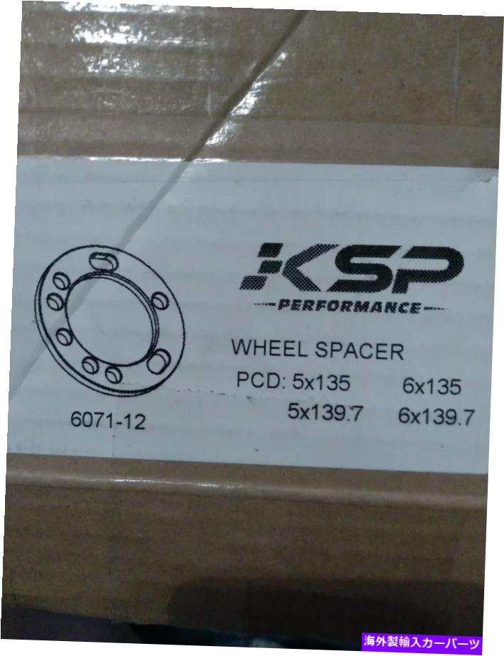 スペーサー KSPプリフォーマンスホイールスペーサーPDC 5x135 6x135 6071-12 NEW KSP Preformance Wheel Spacers PDC 5x135 6x135 6071-12 NEW【並行輸入品】