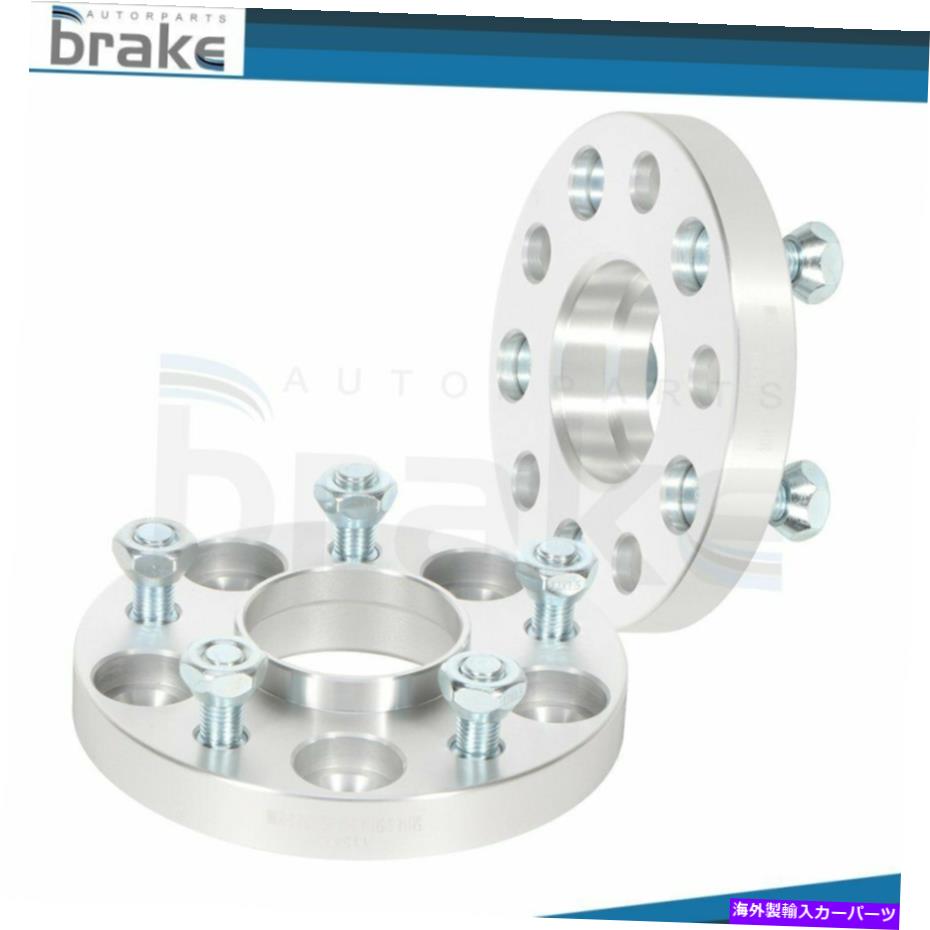 スペーサー 2xホイールスペーサー5x4.5 20mm 12x1.5 2X Wheel Spacers 5x4.5 20mm 12x1.5 For Honda Civic Accord CR-V Acura TSX Integra【並行輸入品】