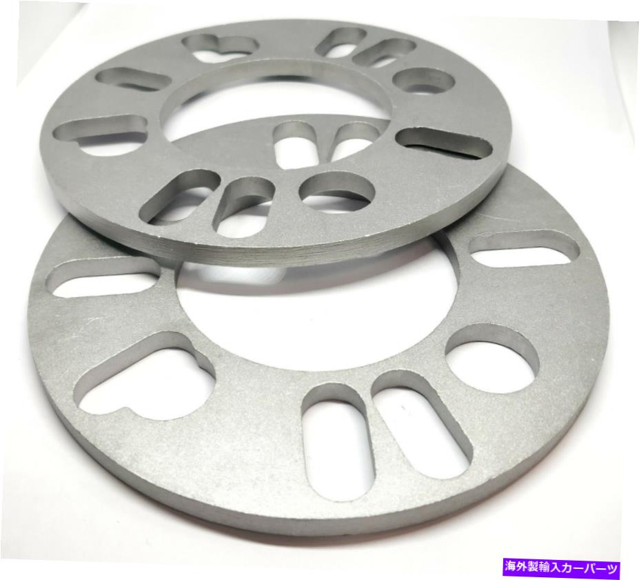 スペーサー 2xユニバーサルホイールスペーサー7 mm 4x100、4x108、5x120 mm、5x100 mm、5x108 mm、5x112 2X UNIVERSAL WHEEL SPACERS 7 mm 4x100, 4x108, 5x120 mm, 5x100 mm, 5x108 mm,5x112【並行輸入品】