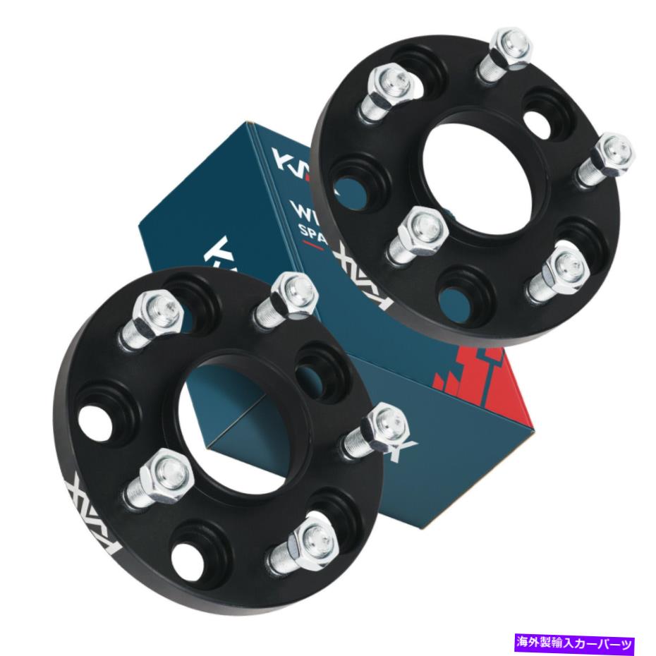 スペーサー ペア15mmハブ中心ホイールスペーサー5x114.3?5x4.5 66.1 CB M12x1.25 Pair 15MM HUB CENTRIC Wheel Spacer 5x114.3 To 5X4.5 66.1 CB M12X1.25【並行輸入品】