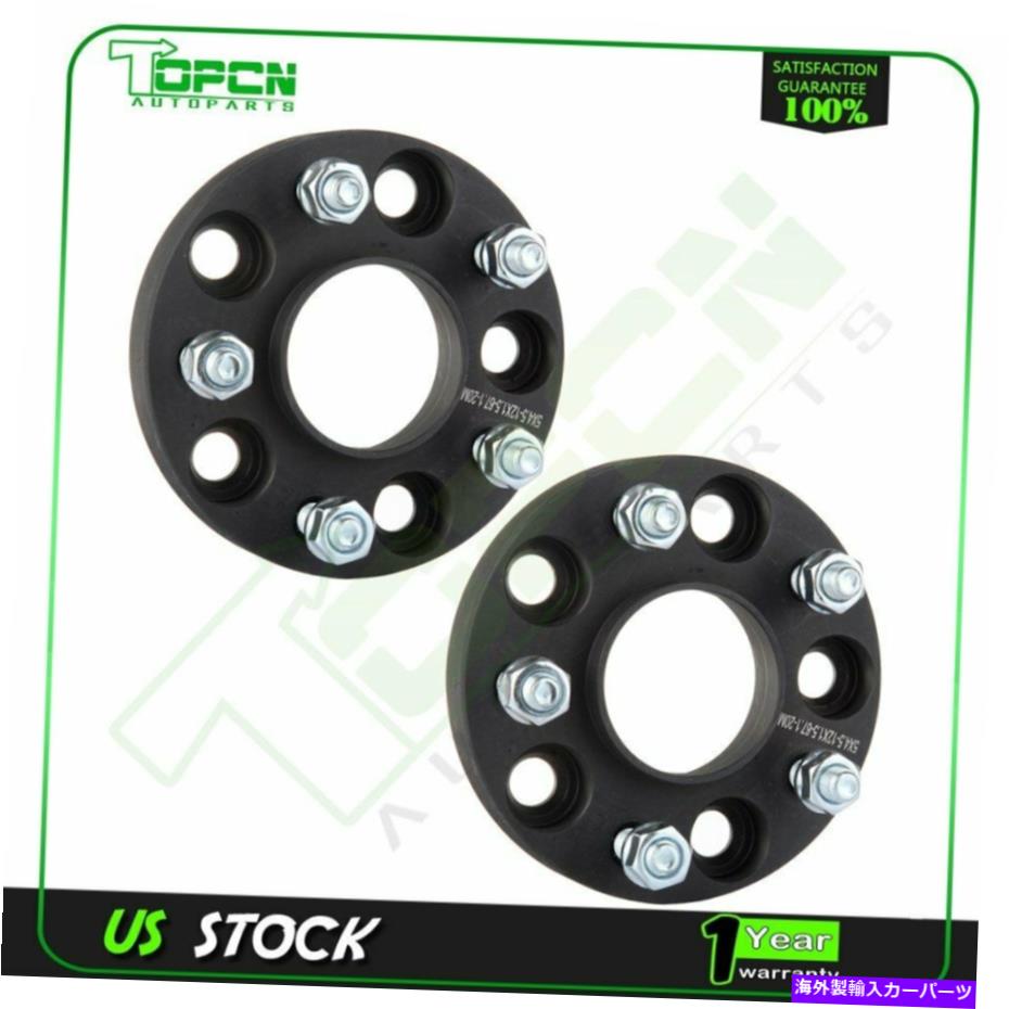 スペーサー 2PC 20mm 5x114.3ハブセントリックホイールスペーサー12x1.5フィットキアソレント2013 2Pc 20mm 5x114.3 Hubcentric Wheel Spacers 12x1.5 fits Kia Sorento 2013【並行輸入品】
