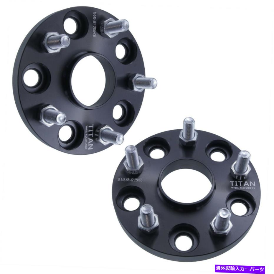 スペーサー 2x 15mmハブセントリックホイールスペーサー56.1mm 5x114.3フィットスバルインプレッサWRX STI 2x 15mm Hubcentric Wheel Spacers 56.1mm 5x114.3 Fits Subaru Impreza WRX STi【並行輸入品】