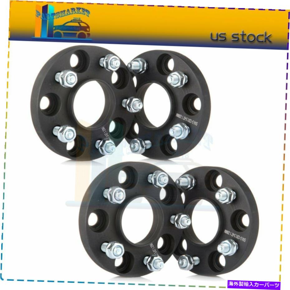 スペーサー 4PCS 20mm 5x4.5 5x114.3ハブセントリックホイールスペーサー12x1.5フィット2003-2014マツダ6 4Pcs 20mm 5x4.5 5x114.3 Hubcentric Wheel Spacers 12x1.5 fits 2003-2014 Mazda 6【並行輸入品】