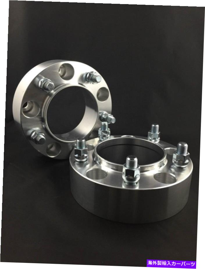 スペーサー 2PCハブセントリックホイールスペーサー| 5x150?5x150 |レクサストヨタの50mm 2インチ 2pc Hubcentric Wheel Spacers | 5x150 to 5x150 | 50mm 2 Inch For Lexus Toyota【並行輸入品】