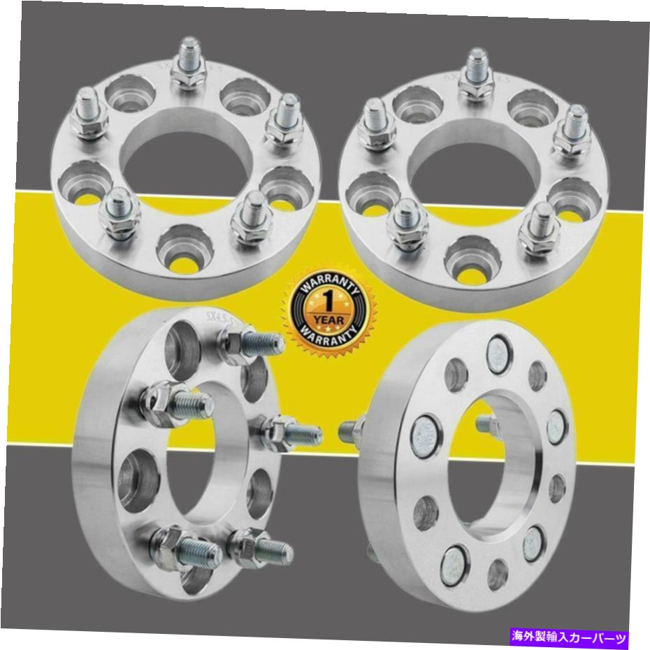 スペーサー 4PC 25mmホイールアダプター| 5x114.3?5x114.3 | Acura Hyundaiの12x1.5 4pc 25mm Wheel Adapters | 5x114.3 to 5x114.3 | 12x1.5 For Acura Hyundai【並行輸入品】