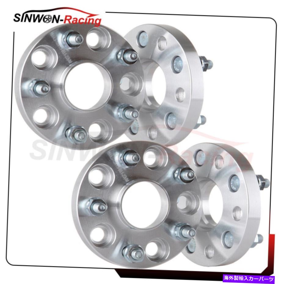 スペーサー 4PCS 20mm 5x4.5ハブセントリックホイールスペーサー5x114.3 4Pcs 20mm 5x4.5 Hubcentric Wheel Spacers 5x114.3 for 05-2016 Scion tC 08-2015 xB【並行輸入品】