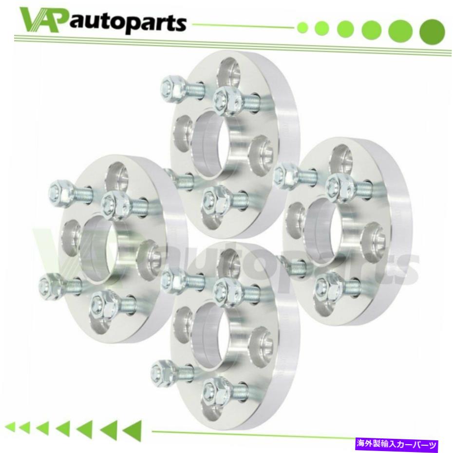 スペーサー 4pcs 20mm厚さのホイールスペーサー4x100 for scion xb toyota collolla mazda mx-5 miata 4pcs 20mm Thick Wheel Spacers 4x100 For Scion xB Toyota Corolla Mazda MX-5 Miata【並行輸入品】