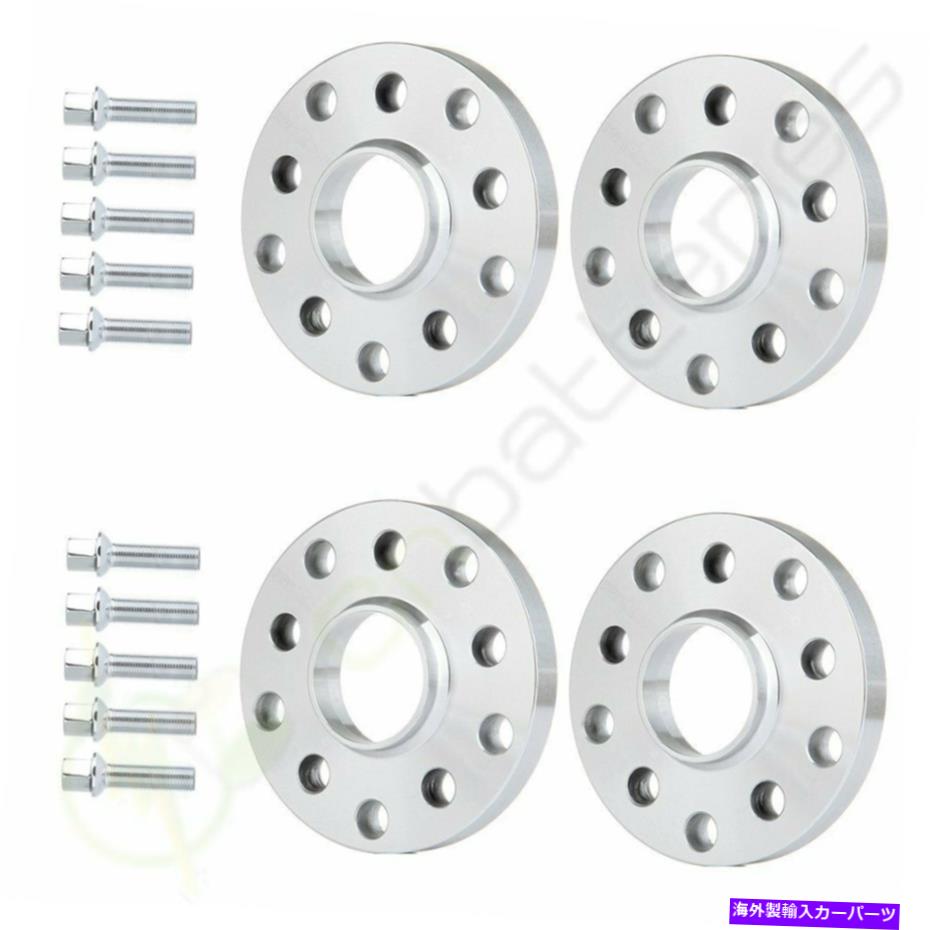 スペーサー 4PCS厚さ17 mm 5x100＆5x112 14x1.5ホイールスペーサーフィット1993-2015 VWジェッタ 4Pcs 17 mm thick 5x100 & 5x112 14x1.5 Wheel Spacer fits 1993-2015 VW Jetta【並行輸入品】