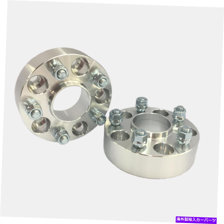 スペーサー 2PCS 1.5インチホイールスペーサー| 5x120ハブセントリック| 70.1 CB | 14x1.5スタッド| 38mm 2pcs 1.5 Inch Wheel Spacers | 5x120 Hubcentric | 70.1 cb | 14x1.5 Studs | 38mm【並行輸入品】