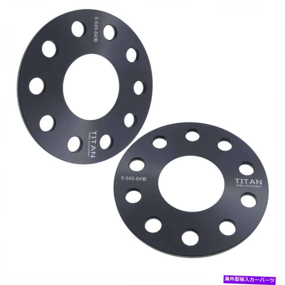 スペーサー 5mmハブセントリックホイールスペーサー5x4.5フィットホンダシビックアコードアキュラインテグラ 5mm Hubcentric Wheel Spacers 5x4.5 Fits Honda Civic Accord Acura Integra【並行輸入品】