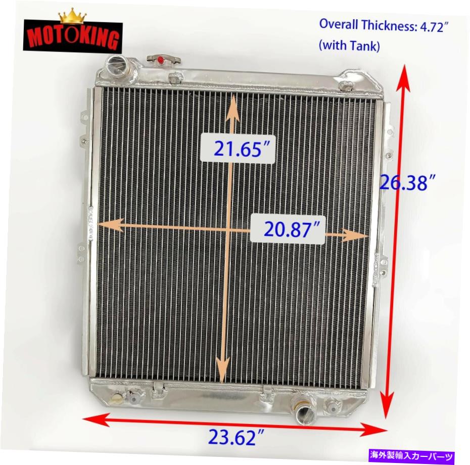 Radiator Toyota Hilux KZN130 4Runner 3.0TDのMT AS129 1993-1996 1994 1995のラジエーターのラジエーター Radiator for TOYOTA HILUX KZN130 4Runner 3.0TD AT MT AS129 1993-1996 1994 1995【並行輸入品】