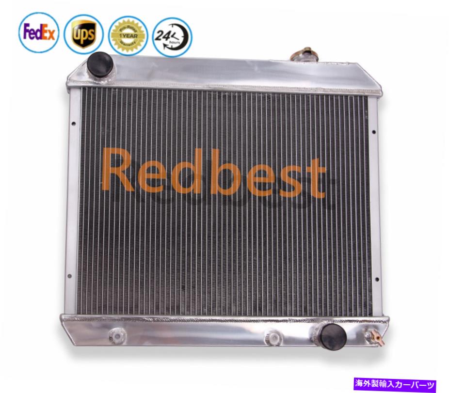 Radiator 1961-1966シボレーC10パネル/ピックアップ4.1L 3.8L I6 V8 3Rowsアルミニウムラジエーター For 1961-1966 Chevrolet C10 Panel/Pickup 4.1L 3.8L I6 V8 3ROWS ALUMINUM RADIATOR【並行輸入品】