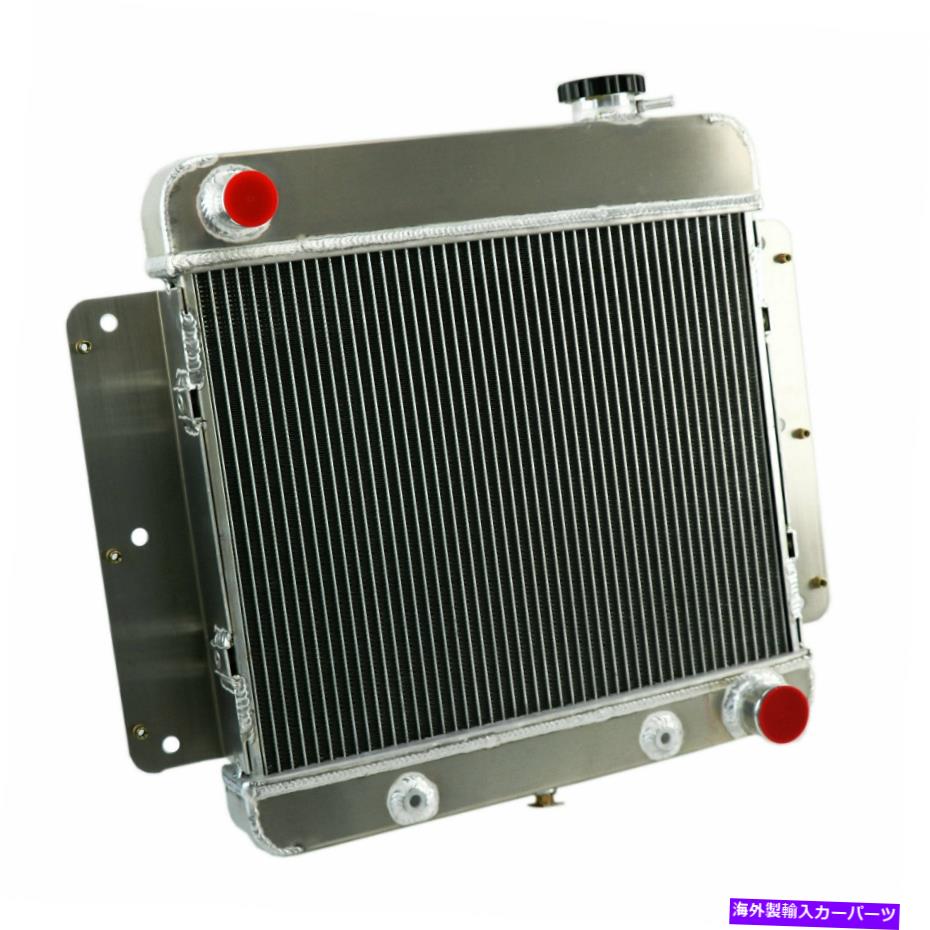 Radiator 1962-1967 63 64 65 66 CHEVY II NOVA SS INLINE L6 V8 3ROWSラジエーターアルミニウム For 1962-1967 63 64 65 66 Chevy II Nova SS Inline L6 V8 3Rows Radiator Aluminum【並行輸入品】