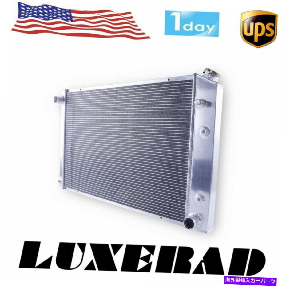 Radiator 73-91シボレーC10 C20 C30 / K10 K20郊外GMCトラックの3列アルミニウムラジエーター 3 ROW ALUMINUM RADIATOR For 73-91 Chevy C10 C20 C30 / K10 K20 Suburban GMC Truck【並行輸入品】