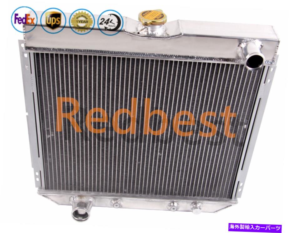 Radiator 69-70フォードマスタング/フェアレーン/ファルコン/ランチェロマーキュリークーガーV8の3列ラジエーター 3 Row Radiator For 69-70 Ford Mustang/Fairlane/Falcon/Ranchero Mercury Cougar V8【並行輸入品】