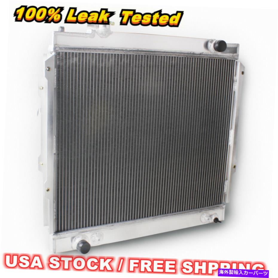 Radiator 1995年から2004年のトヨタタコマ2.4L 2.7L 3.4L L4 V6の1列コアアルミニウムラジエーター One Row Core Aluminum Radiator For 1995-2004 Toyota Tacoma 2.4L 2.7L 3.4L L4 V6【並行輸入品】