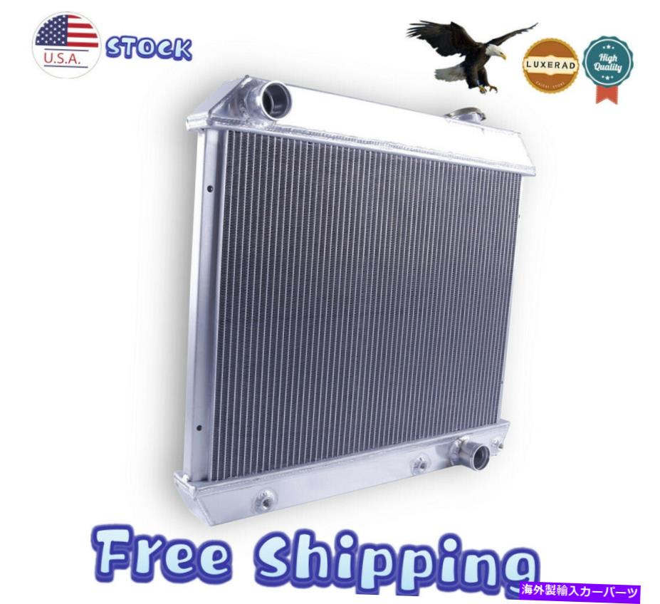Radiator 1963-1966 1964 1965 Chevy C 10 C10ピックアップトラック3列すべてのアルミニウムラジエーター For 1963-1966 1964 1965 Chevy C 10 C10 Pickup Truck 3 Row All Aluminum Radiator【並行輸入品】