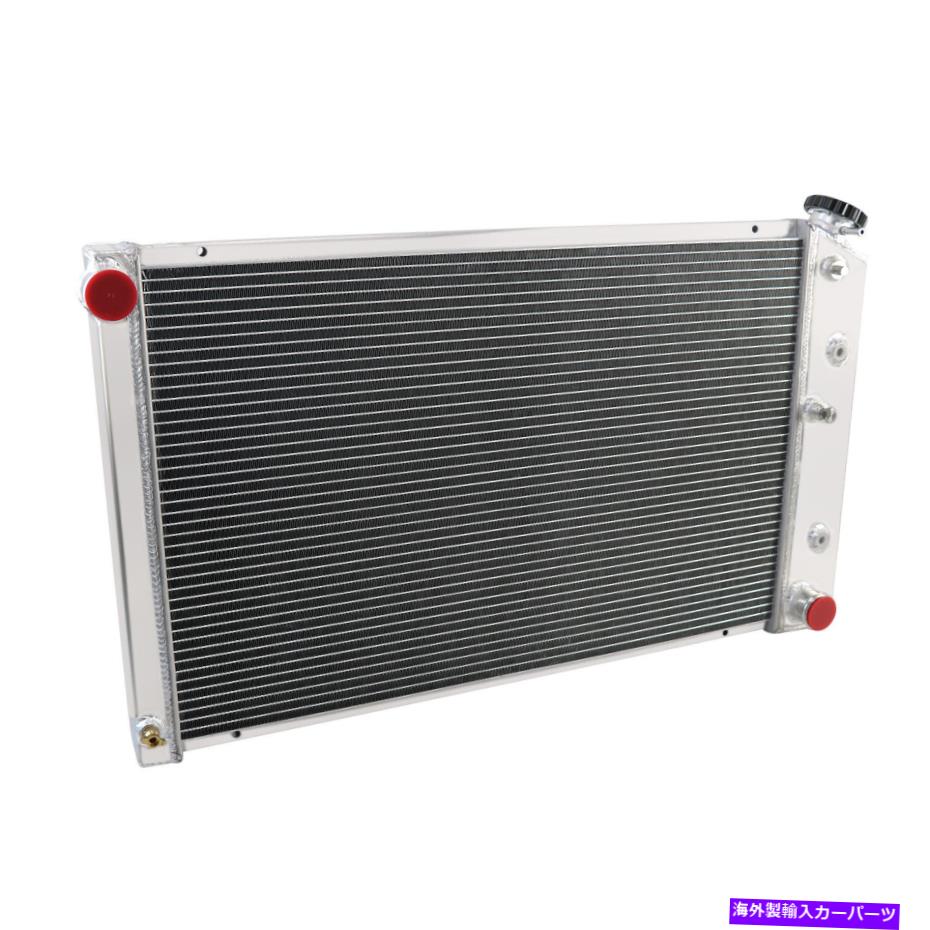 Radiator 1968-87のアルミニウム3列ラジエーター86シボレーインパラC/K C10 C20 C30ピックアップトラック Aluminum 3-Row Radiator for 1968-87 86 Chevy Impala C/K C10 C20 C30 Pickup Truck【並行輸入品】