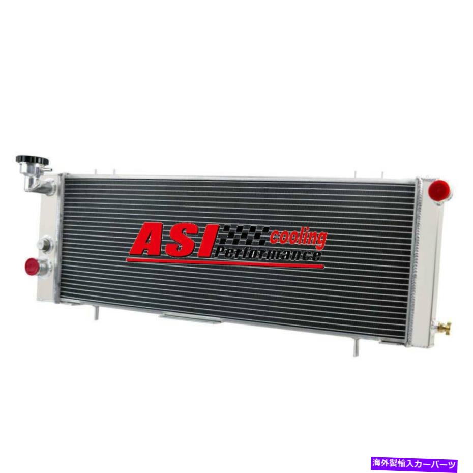 Radiator 1991年から2001年の3列アルミニウムラジエーター2000 Jeep Cherokee XJ 2.5L 4.0LマニュアルMT 3 Row Aluminum Radiator for 1991-2001 2000 Jeep Cherokee XJ 2.5L 4.0L Manual MT【並行輸入品】