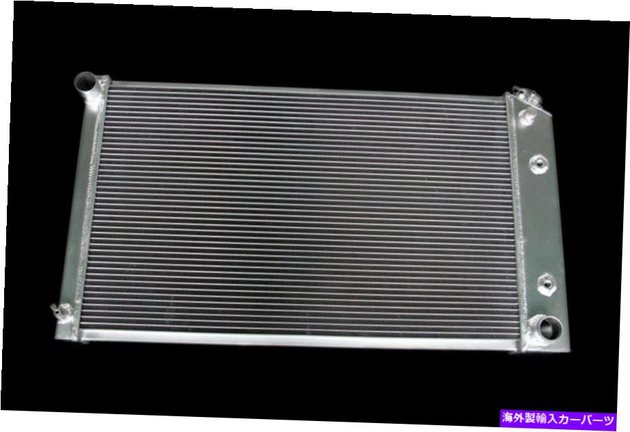 Radiator フィット1968-1972 Chevelle GTO Cutlass lemans el caminoアルミニウムラジエーター3列 Fit 1968-1972 Chevelle GTO Cutlass Lemans El Camino Aluminum Radiator 3 Row【並行輸入品】