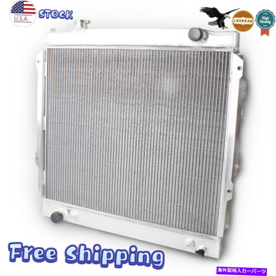 Radiator 1995-2004 2000トヨタタコマ4WD 4x4の1列/コアアルミニウムラジエーター One Row/Core Aluminum Radiator For 1995-2004 2000 Toyota Tacoma 4WD 4X4【並行輸入品】