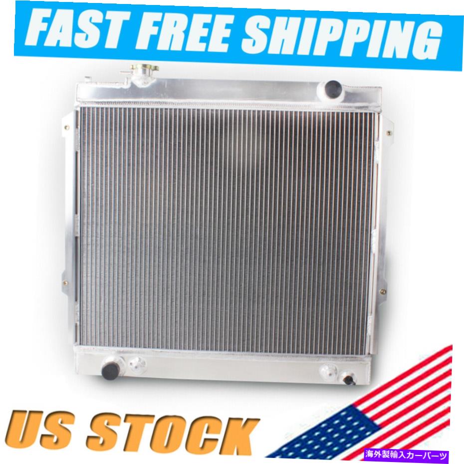 Radiator 1ROW 1995年から2004年のトヨタタコマ2.4L 2.7L 3.4L L4 V6のすべてのアルミニウムラジエーター 1Row All Aluminum Radiator For 1995-2004 Toyota Tacoma 2.4L 2.7L 3.4L L4 V6【並行輸入品】